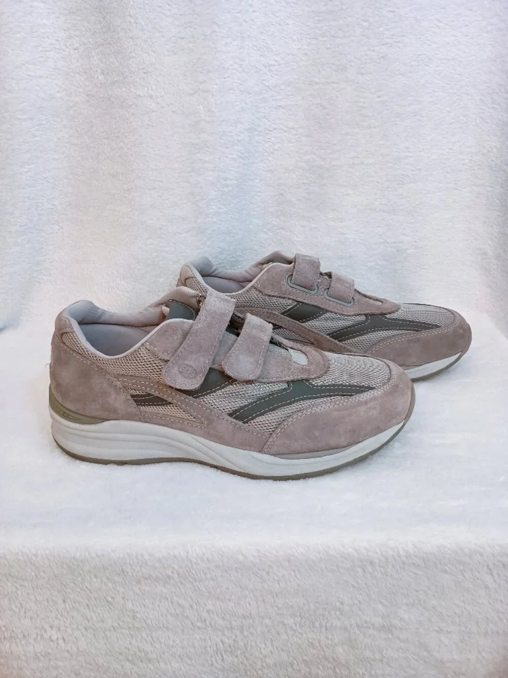 SAS Men's JV Mesh Active Sneaker Hook & Loop Gray Sz 11 M Orig $225 MINT Cond
